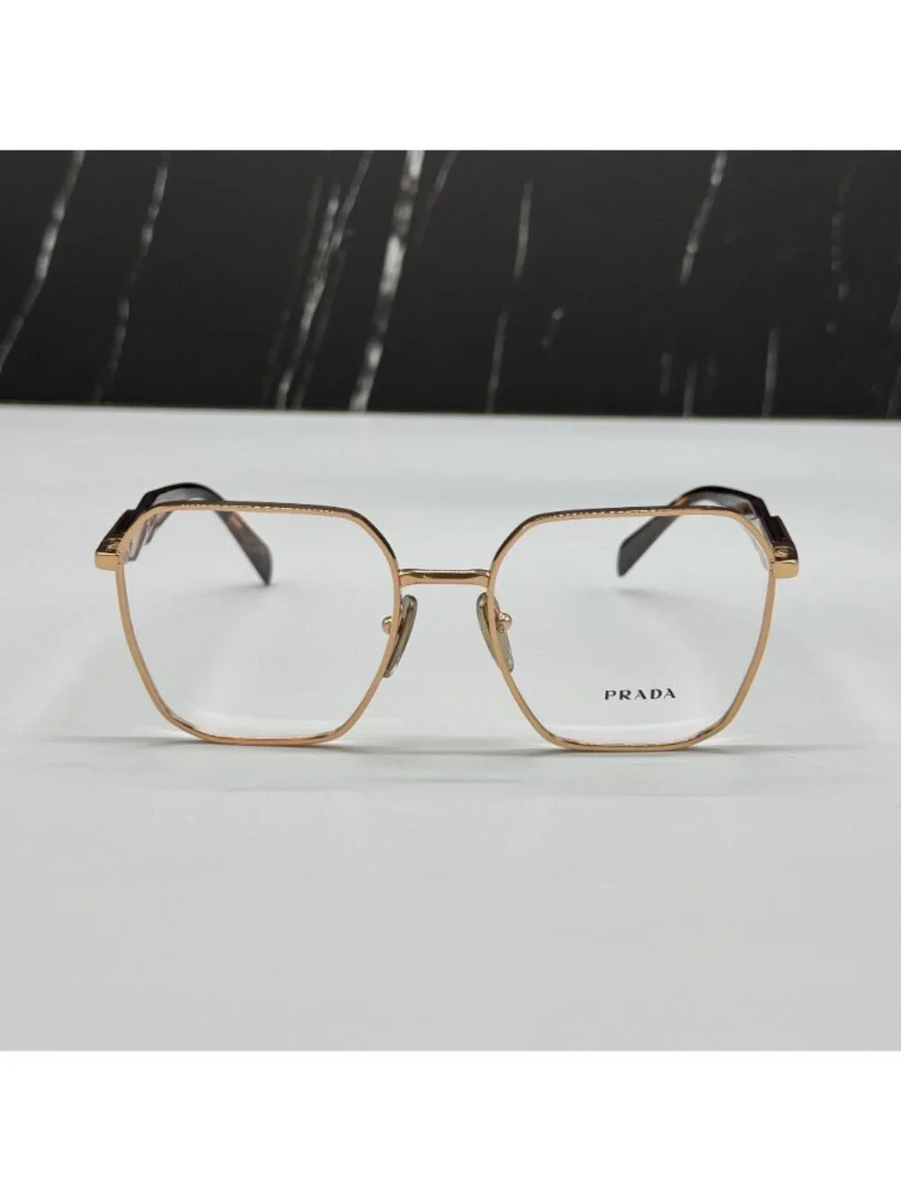 NWT Prada PR56ZV SVF1O1 Havana Gold Women Eyeglasses PR 56ZV
